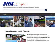 Tablet Screenshot of earthquakeprepared.com